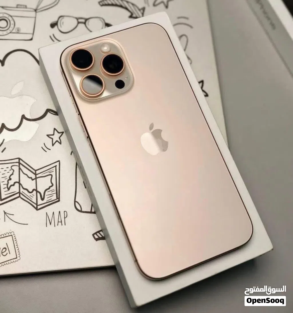 iPhone 16 pro max 256gb (battery 100)استخدام ايام ضمان سنة