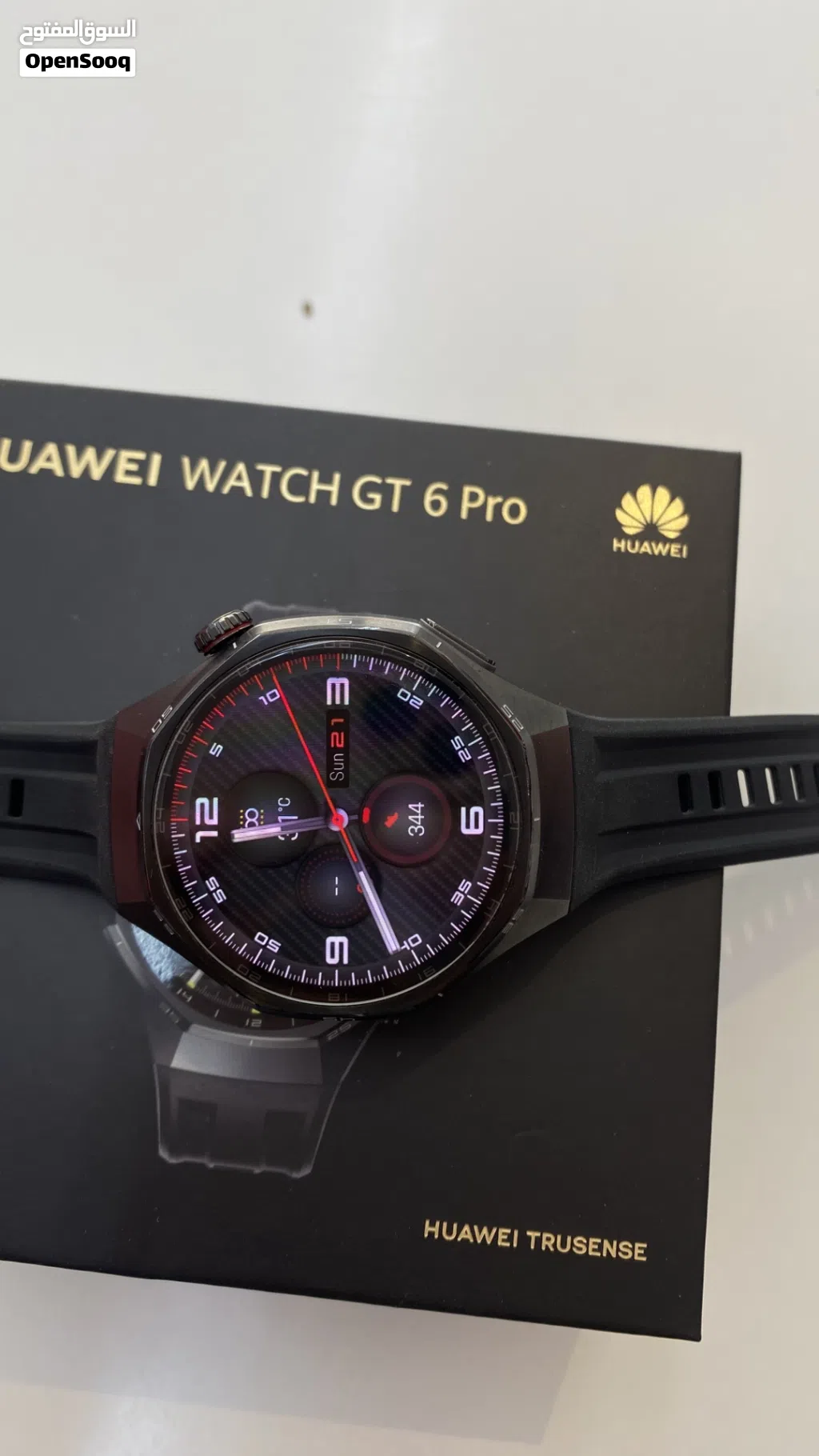 Huawei watch 6pro like new ساعه هواوي 6 برو