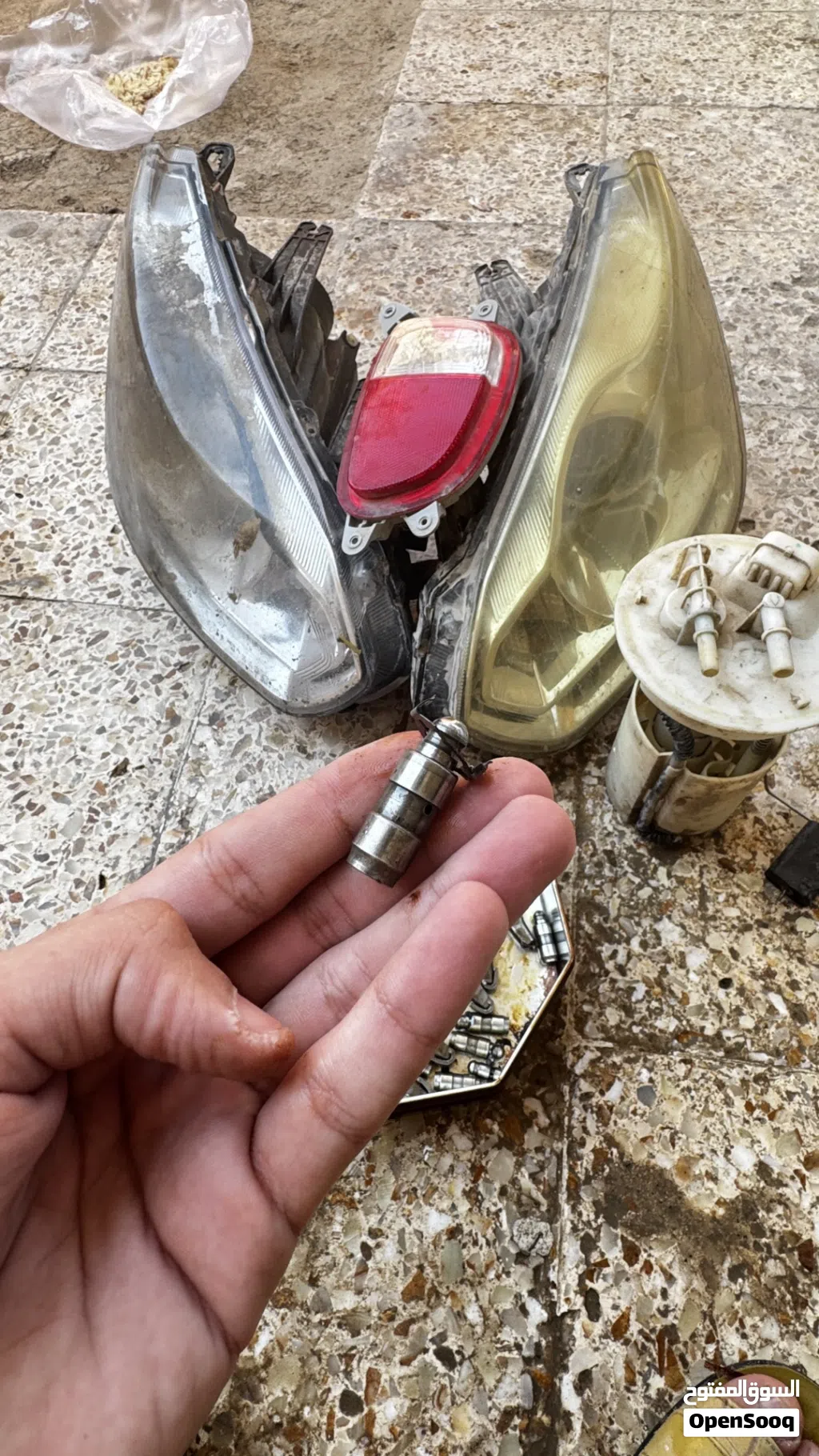 السلام عليكم قطع غيار تيكو كلوبات وفيت بم و بطالة مال محرك القطع تحتاج تنضيف
