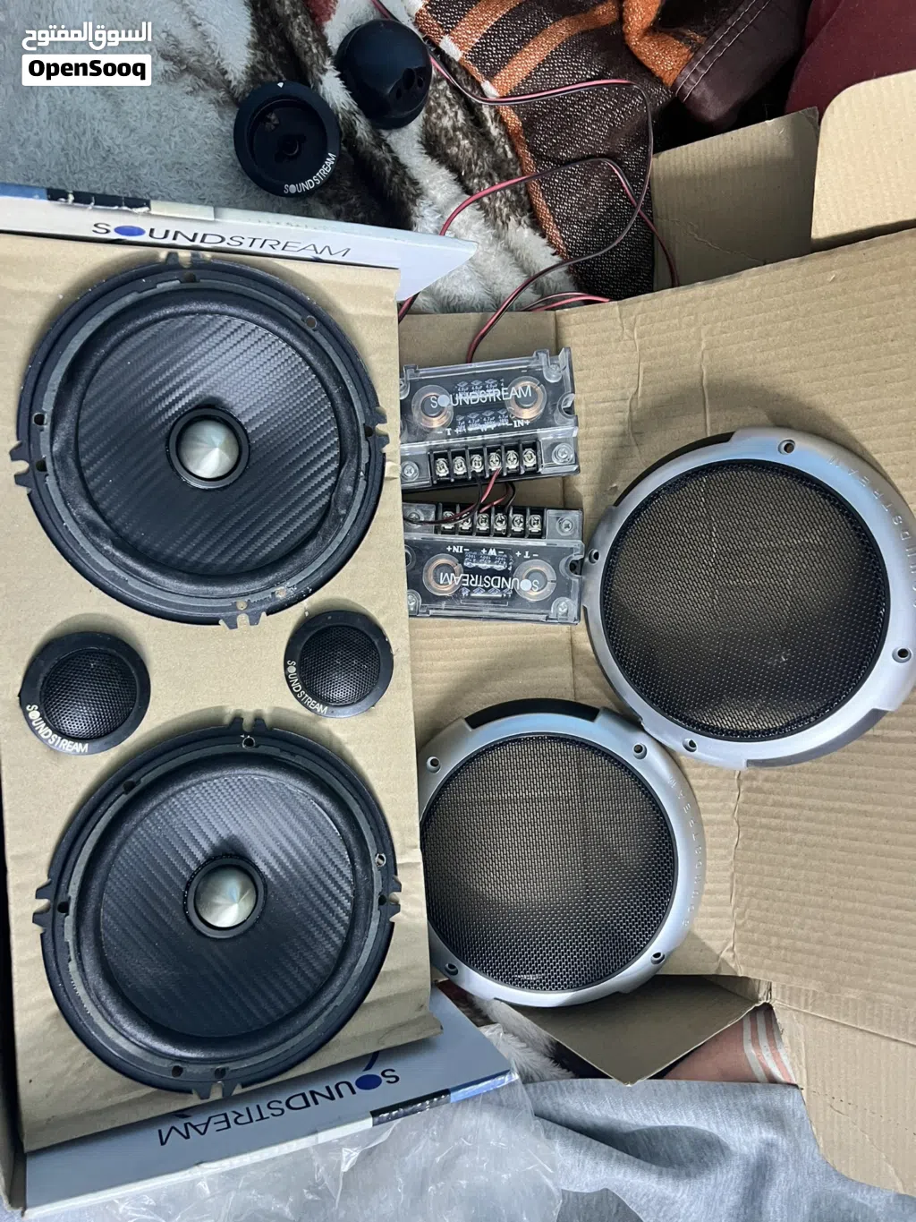 سماعات sound stream امريكي كاربون فايبر