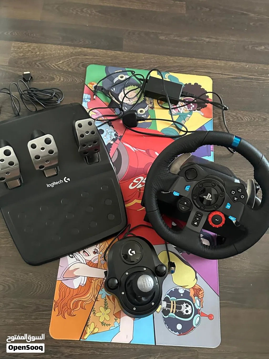 Logitech G29 Steering Wheel مع قير