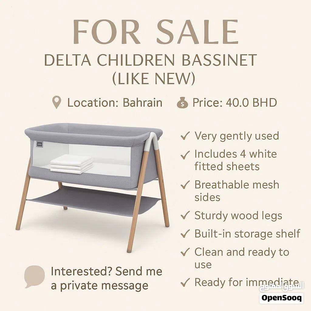 Bassinet for baby