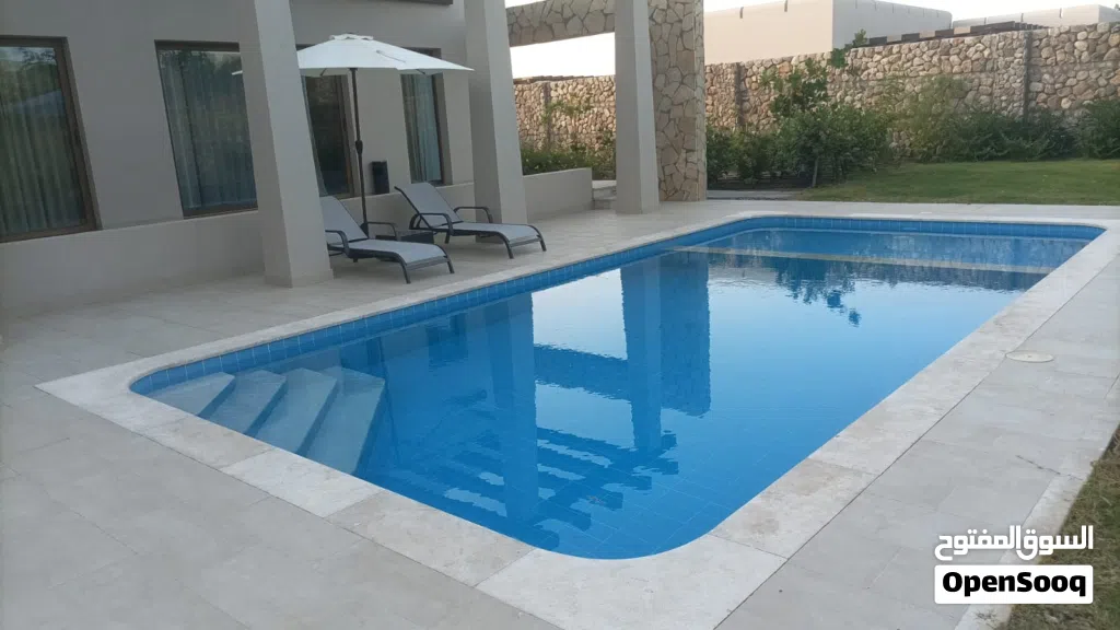 شاليه راقي للإيجار اليومي في منتجع جبل السيفة مسقط