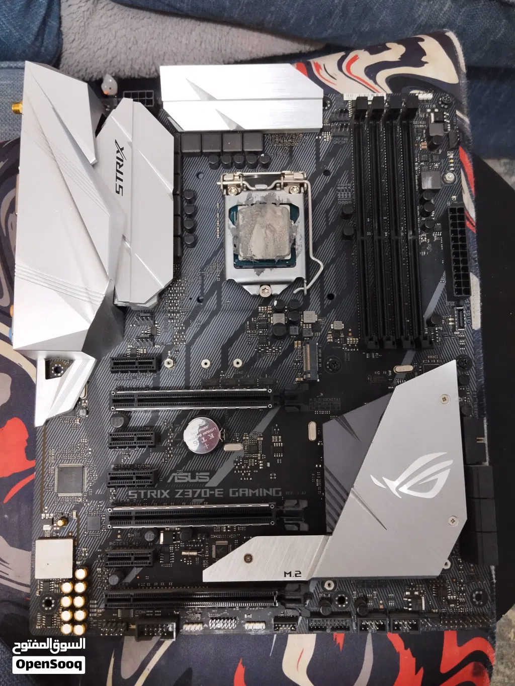 مذربورد ASUS Z370-E + معالج Core i7 8700K