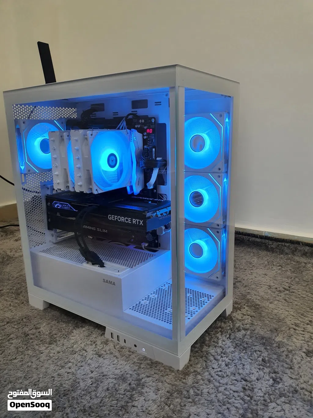 تجميعة عاليه بكرت 4070super و 7600x ورام DDR5