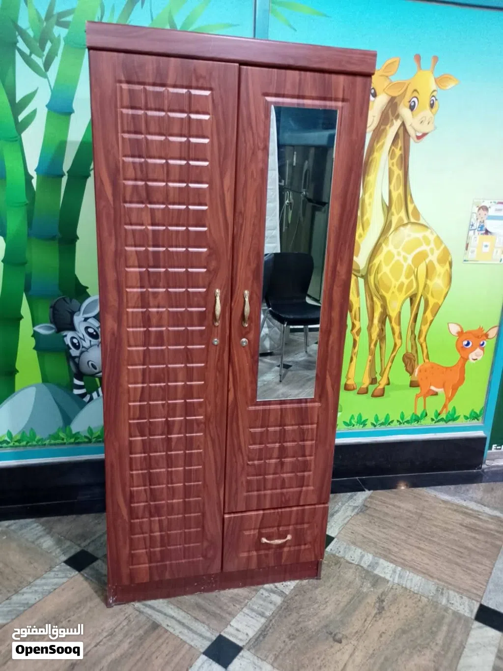 two doors cabinet brand new