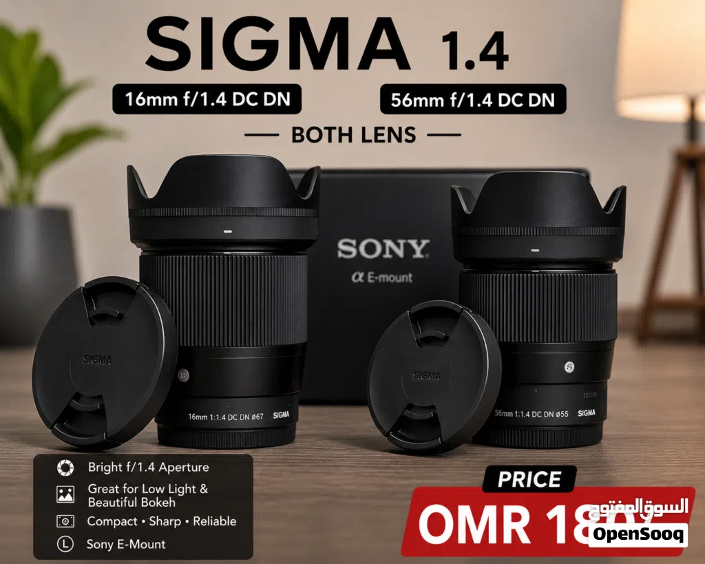 E-Mount Sony SIGMA LENSES