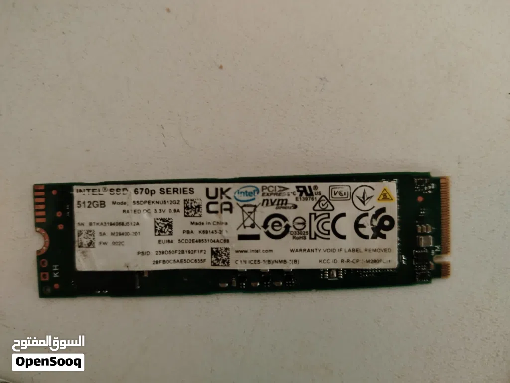 Ram ddr4 8gb+ssd m.2
