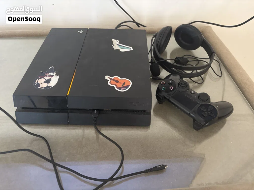 مع المستلزمات PS4 فات