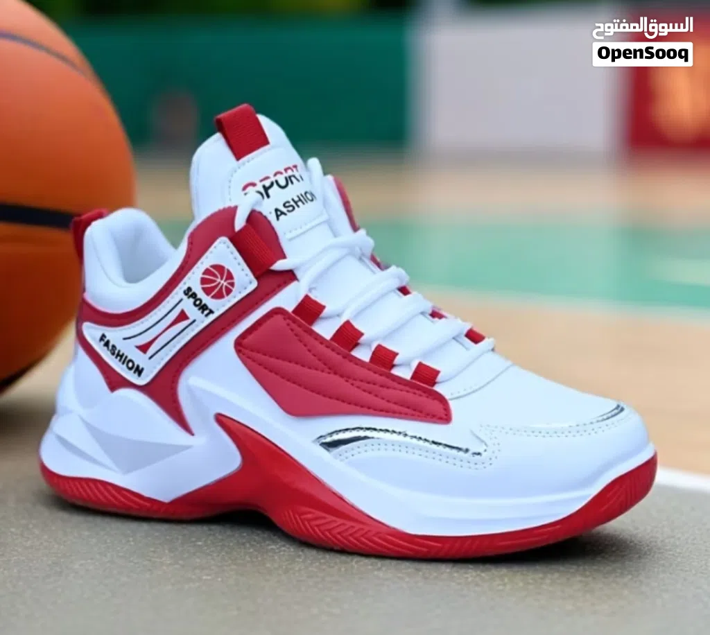 Red & Black Stylish Casual Sports Shoes for Men