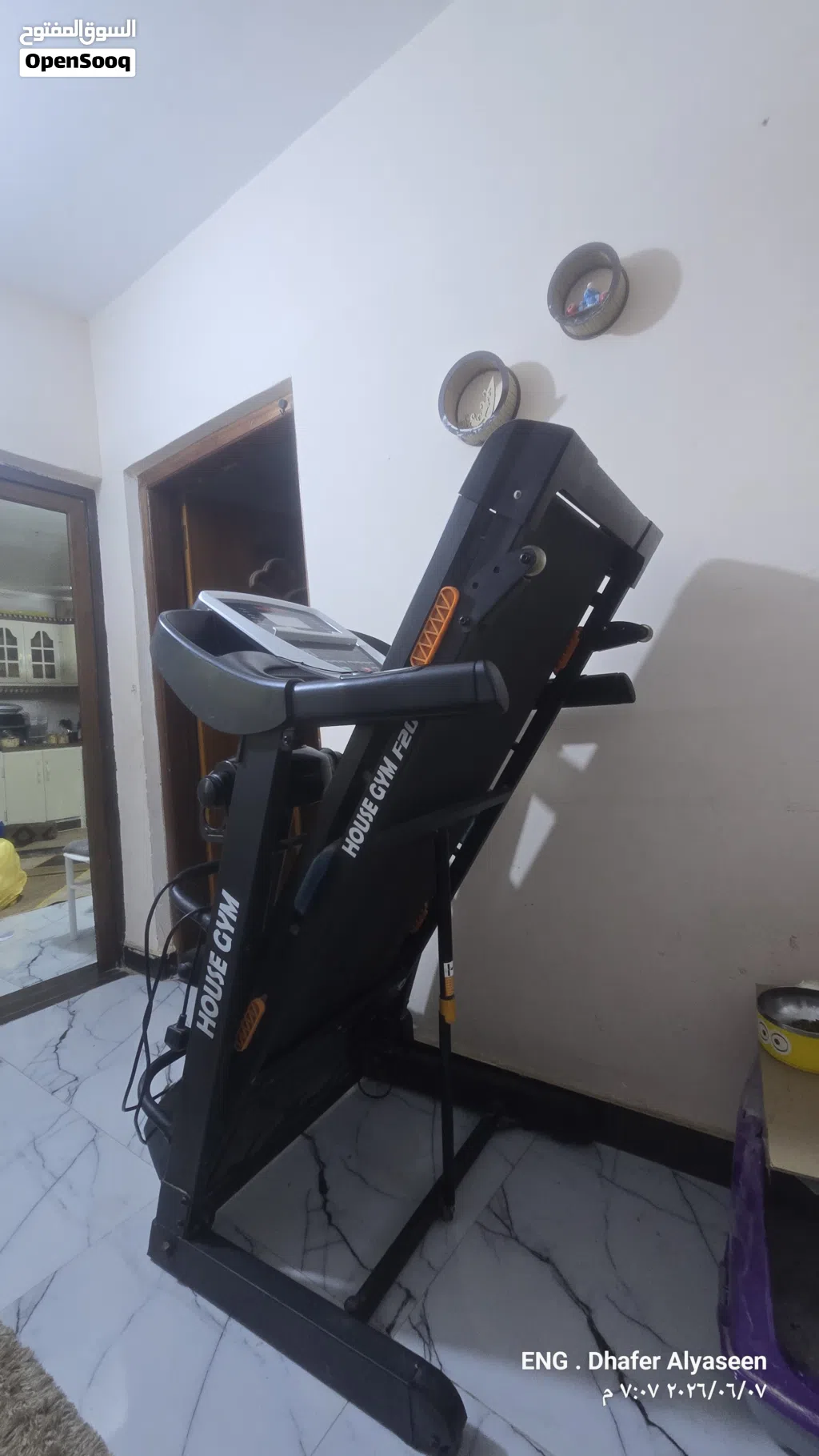 جهاز جري مستعمل قليل جدآ للبيع