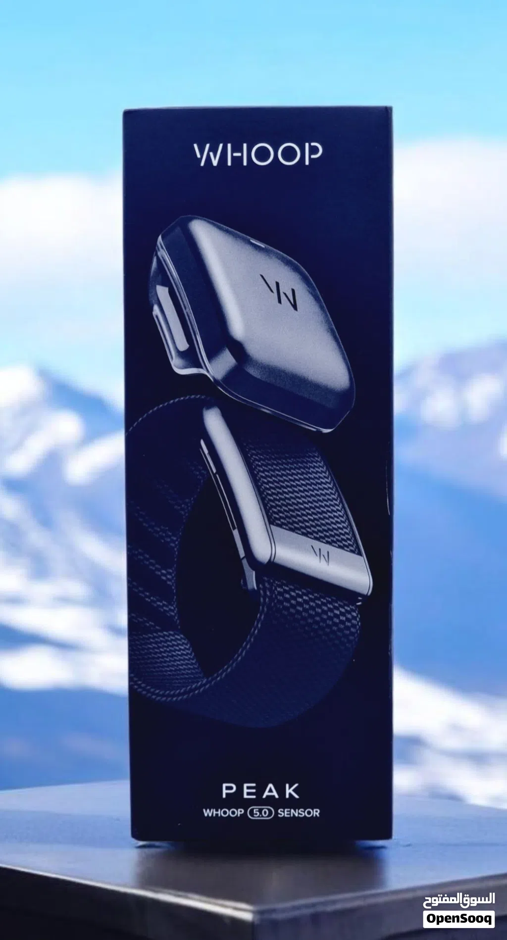 WHOOP 4.0 Onyx SuperKnit Band + Battery Pack with 12 Months Membership WS40/WP40
