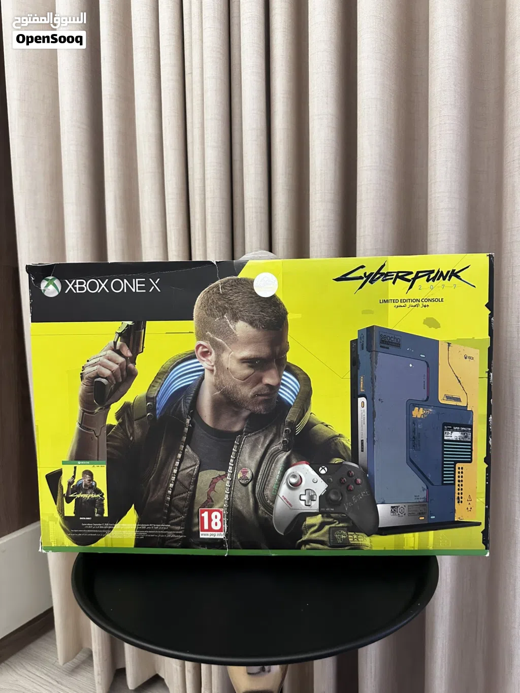 Xbox One X Cyberpunk77 Edition console