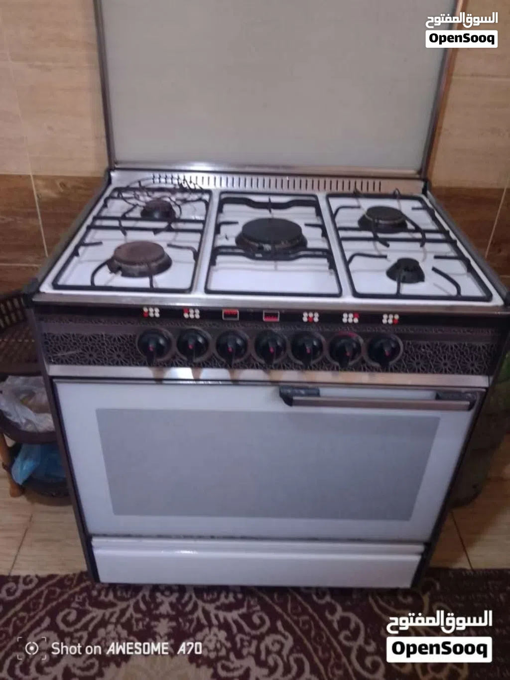 غاز خمس عيون بحالة الوكالة استعمال خفيف للبيع بداعي التحديث الموقع الزرقاء اسكان الأمير طلال