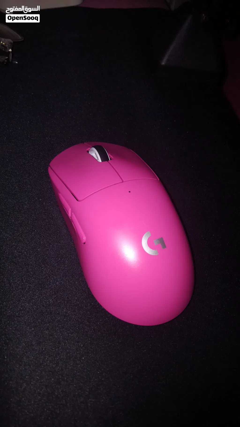 Logitech G Pro Superlight Pink Working fine with slight dust in the scroll wheel fixed price