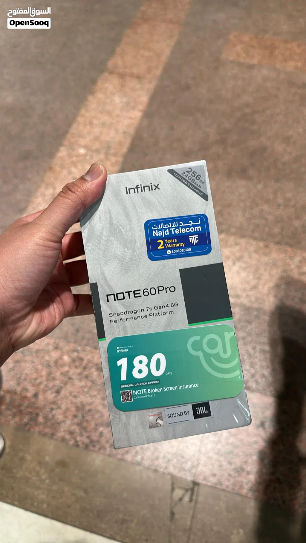 BRAND NEW (unUSED) Infinix note 60 pro Black