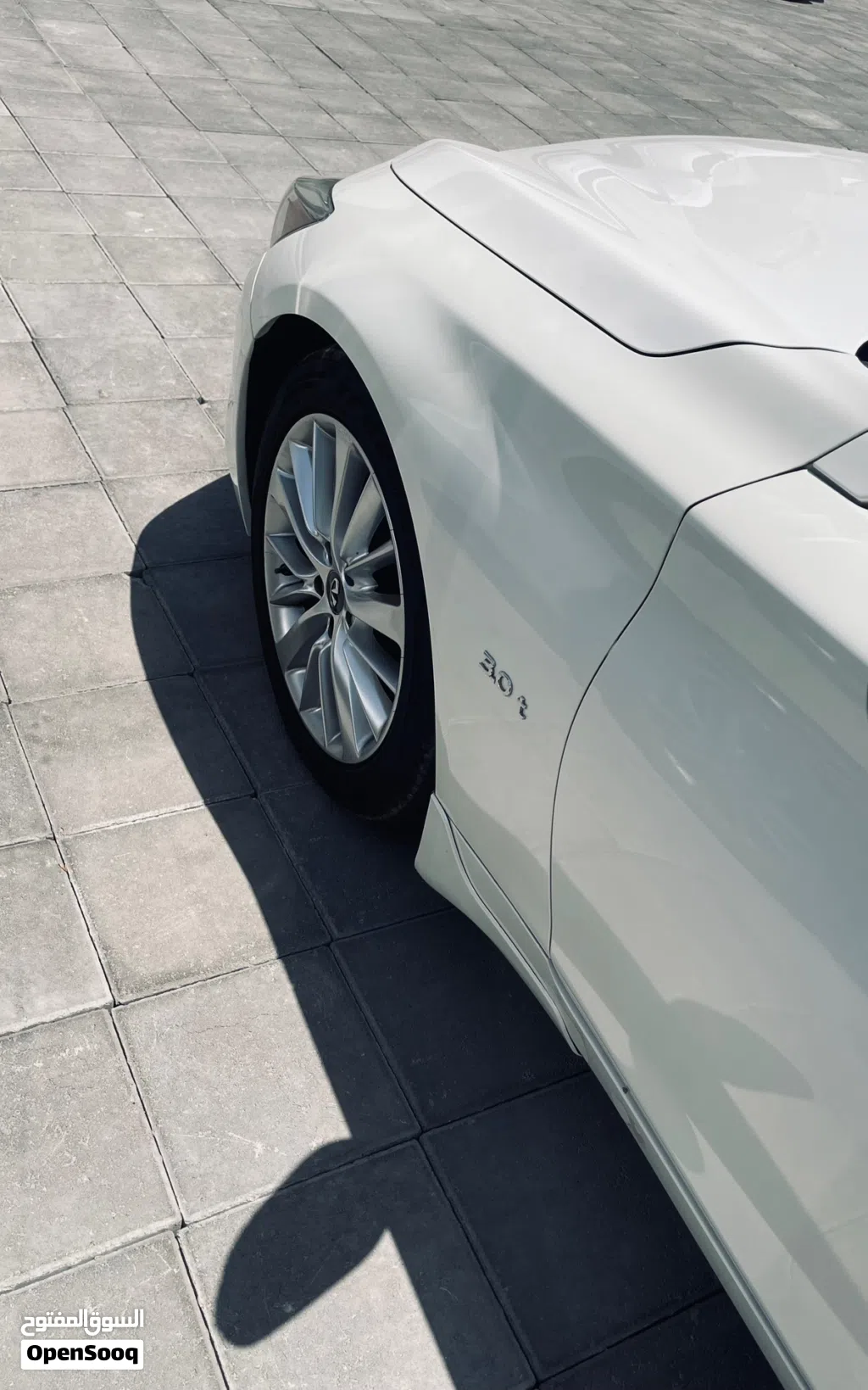 Infiniti Q50 Red Sport