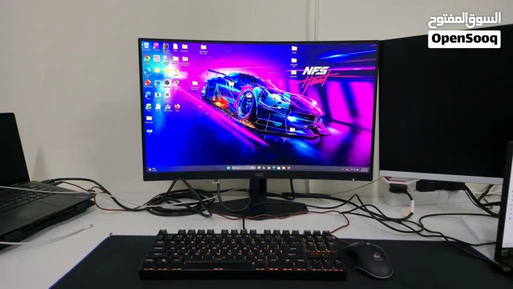 شاشة AOC Gaming 27” 280Hz شبه جديدة gaming monitor