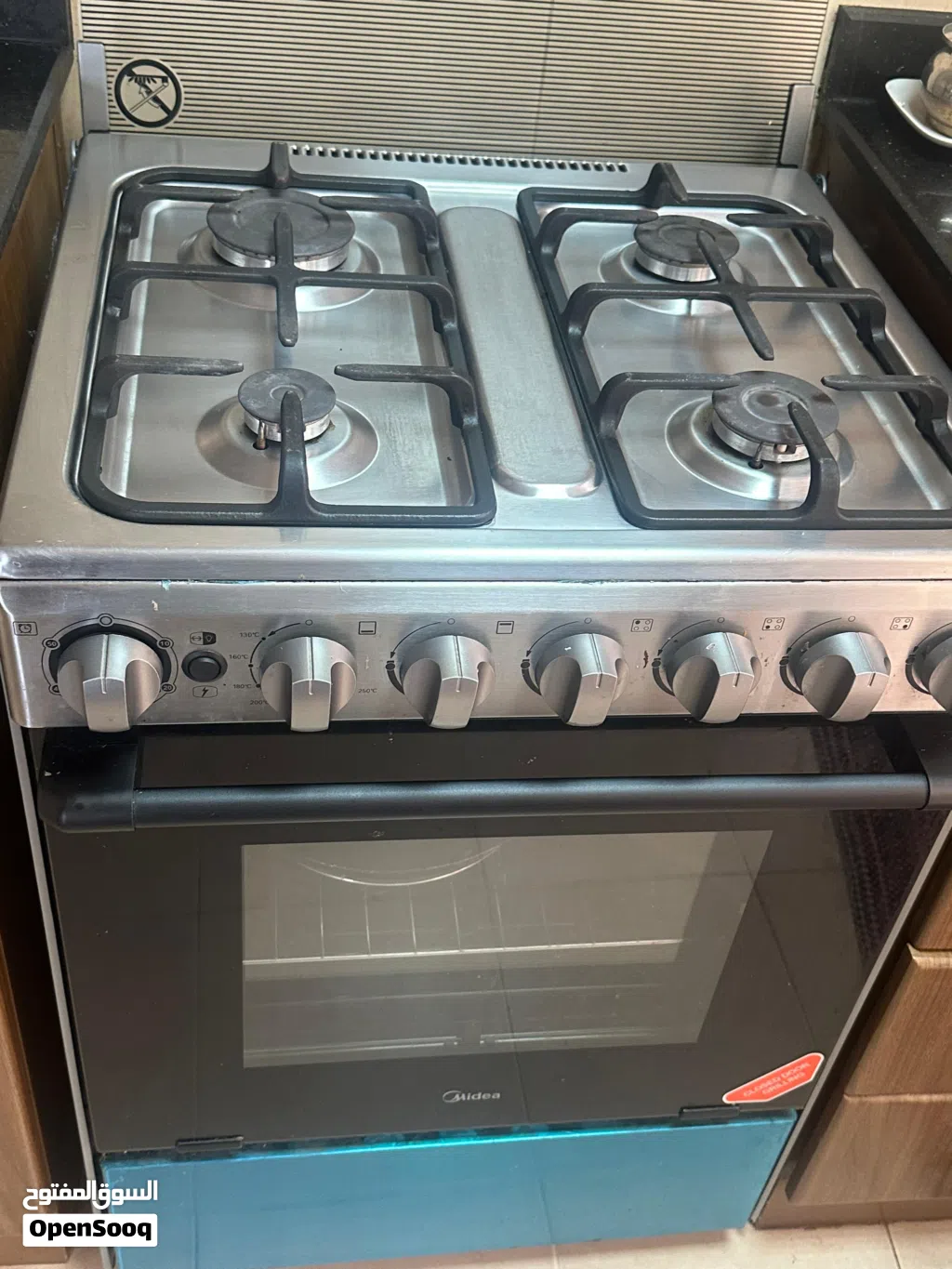 MIDEA GAS STOVE AVAILABLE, Built-in Safety Feature & 60x60 SIZE, ONE GAS CYLINDER