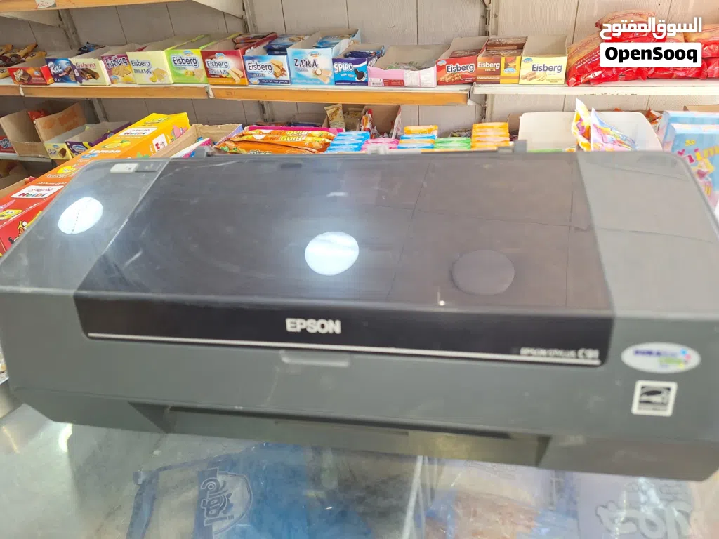 طابعات عدد 3 +ماسح ضوءي+ كمبيوتر