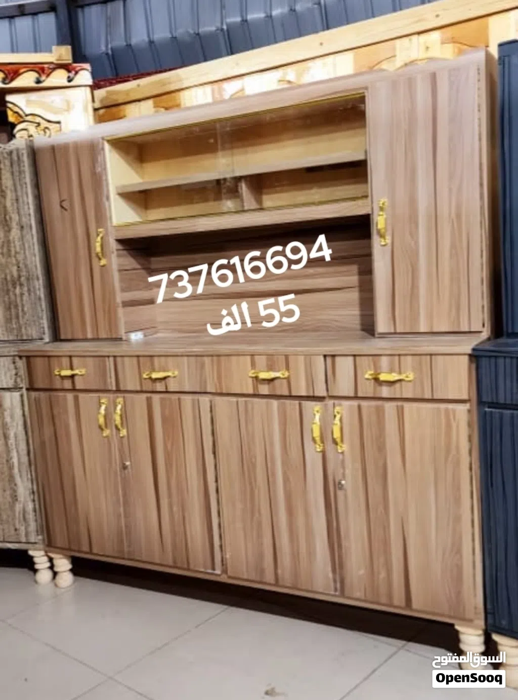دواليب مطبخ خشب ملبس فرميكا ضد الخدش