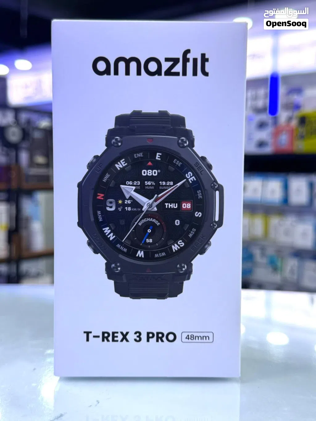 Amazfit T-Rex 3 Pro Smart Watch 48mm Dual Band GPS, Offline Maps