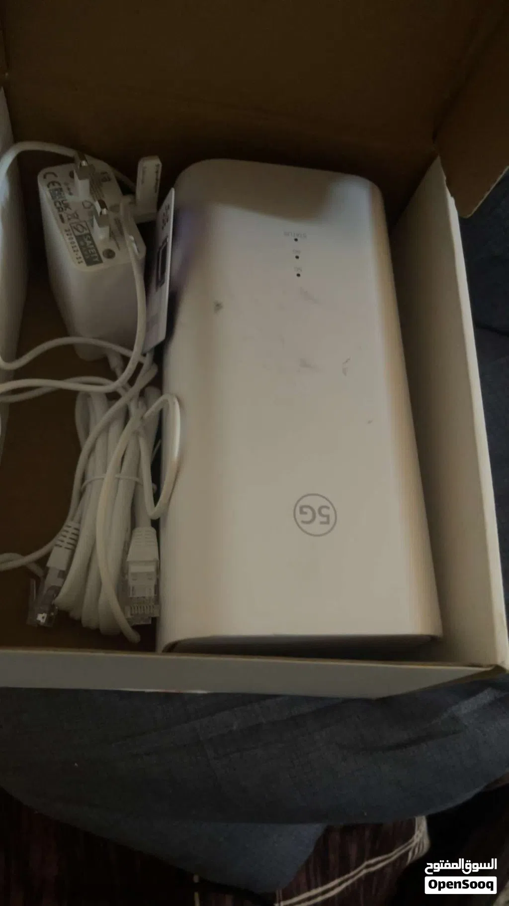 راوتر إنترنت 5Gمن شركة STC مستعمل اقل من شهر بحاله ممتازة