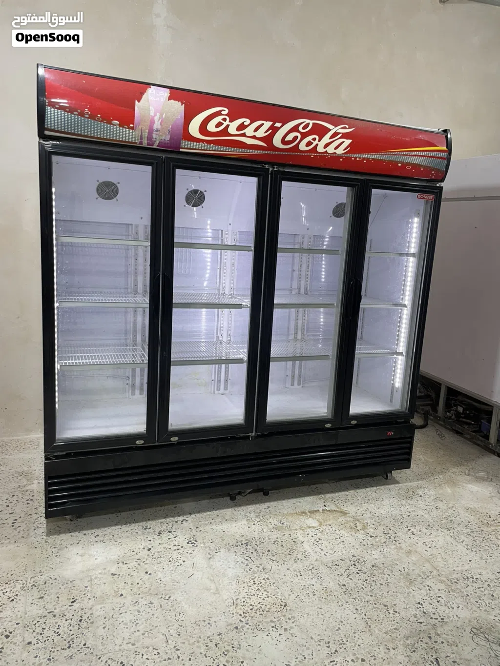 ثلاجة عرض كوكاكولا 4 ابواب