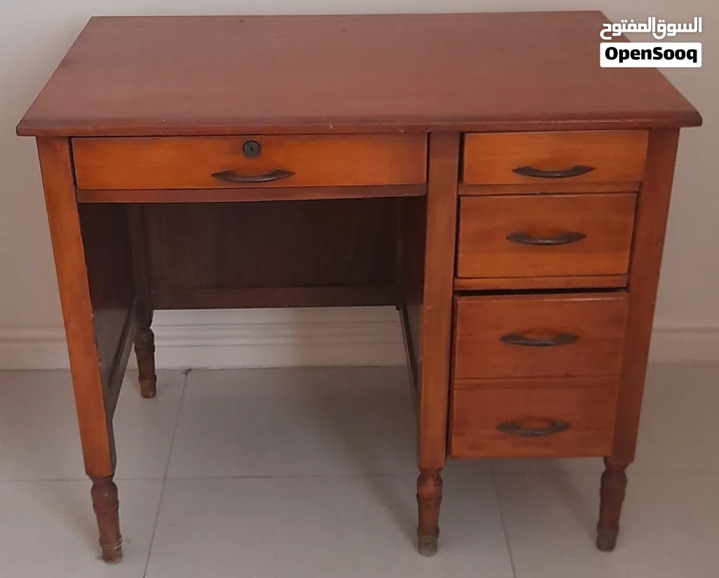 Antique wooden desk 91cm x 60cm x 61cm