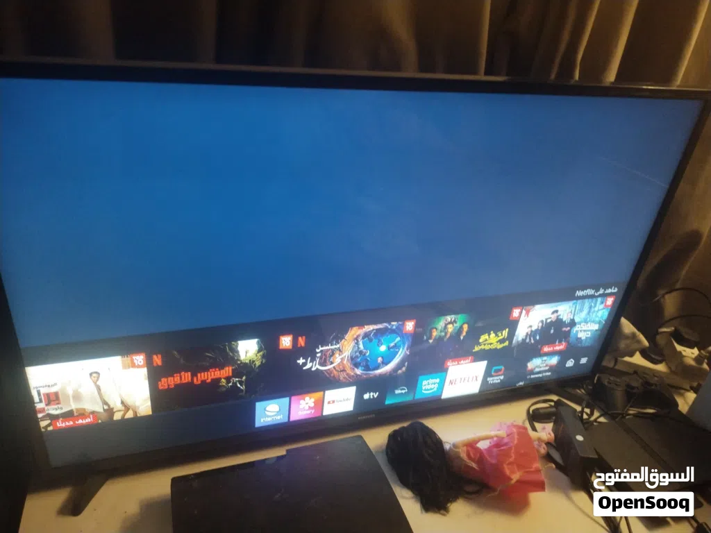 شاشه سامسونج جديدة استخدام شهر واحد فقط