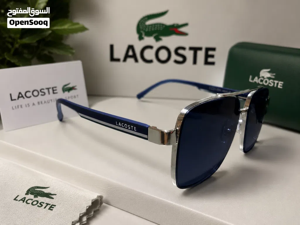نظارة لاكوست (Lacoste) أصلية بحالة ممتازة جداً