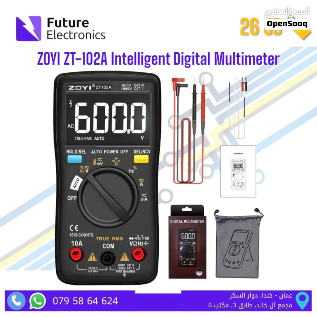 ZOYI ZT-102A Intelligent Digital Multimeter