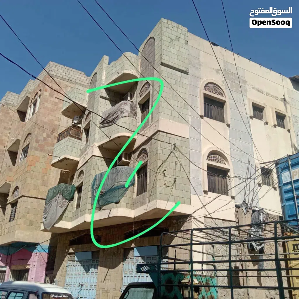 بيع مستعجل بيت ثلاثه دور عرطه تعز