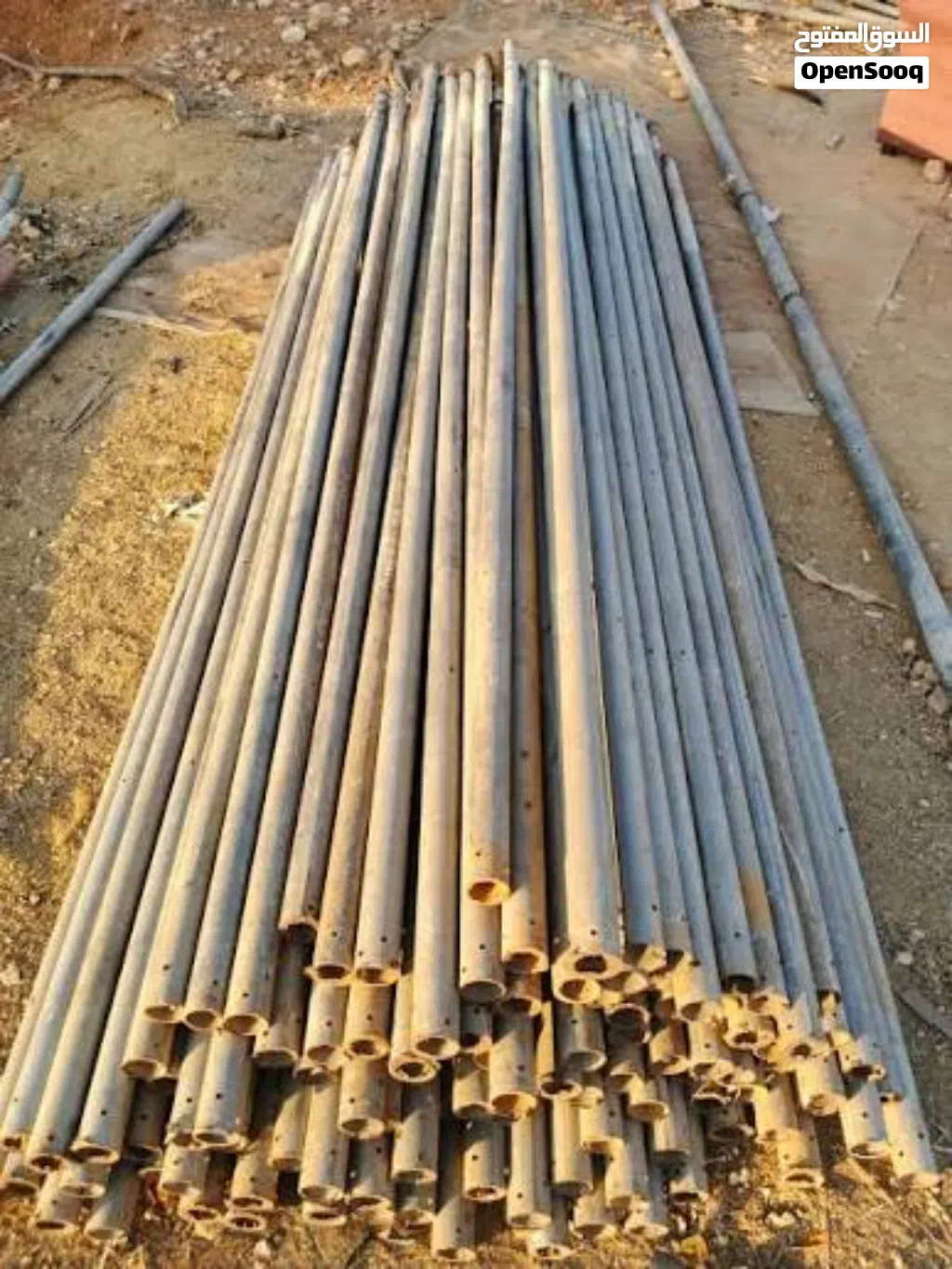 مطلوب مواسير انش و نص مقلفن . و جسور H.. اربد