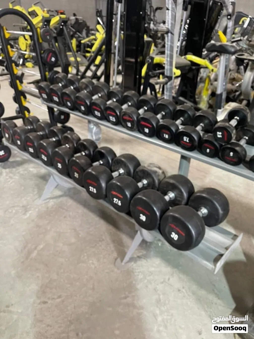 مطلوب تجهيز جم كامل مستعمل ونظيف وسعر مناسب