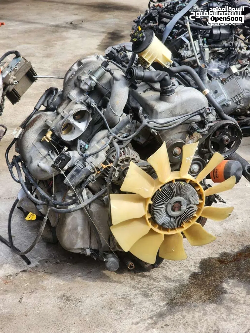 مكينة فورد موستانج كوبرا 2004 وارد امريكي نظيف Engineer Ford Mostanj Cobra قطع غيار هاف كت