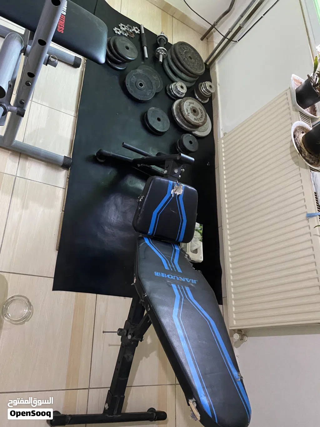 مجموعة رياضة منزلية للبيع مستعجل