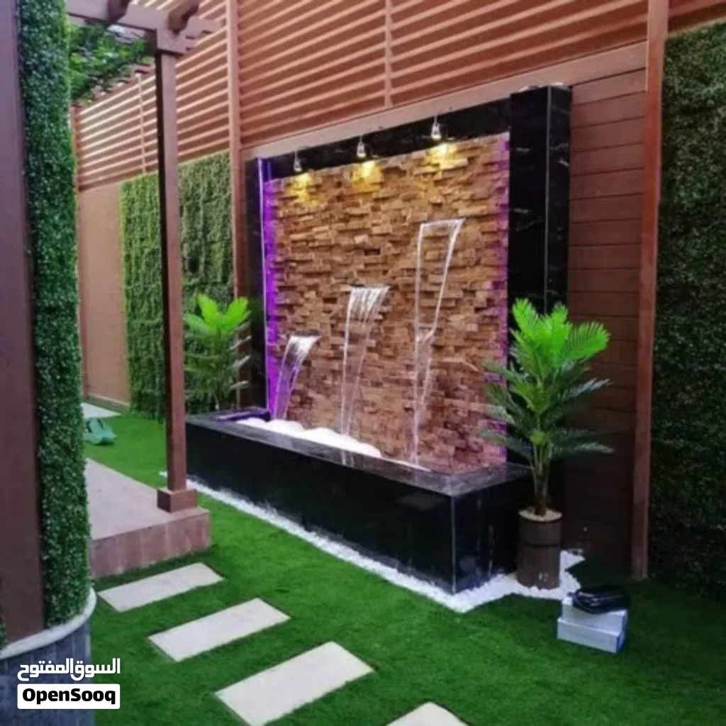 تنسيق الحدائق وتزيينها وتصميمها
