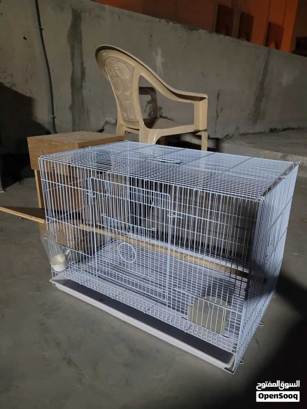 for male and female Big cage for sale with everything