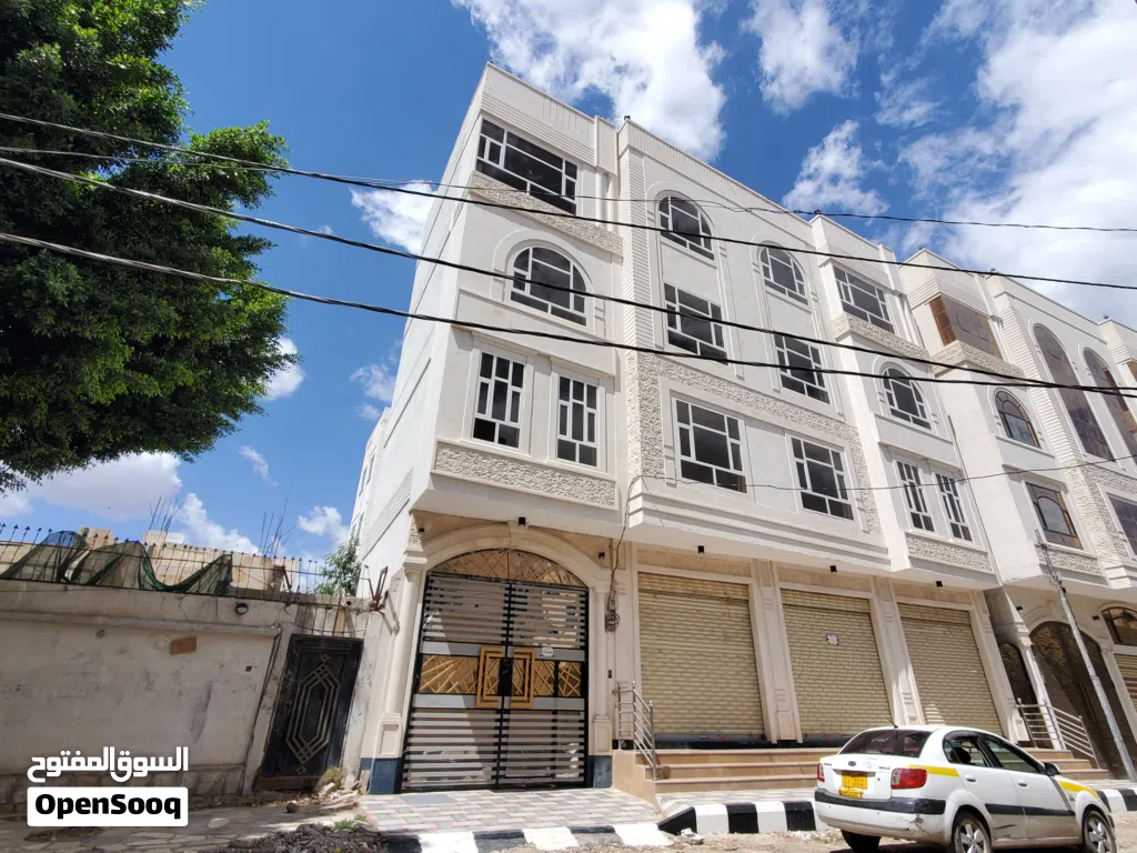 عمارة للبيع 10 لبن في مثلث بيت بوس اربعة دور وبدروم