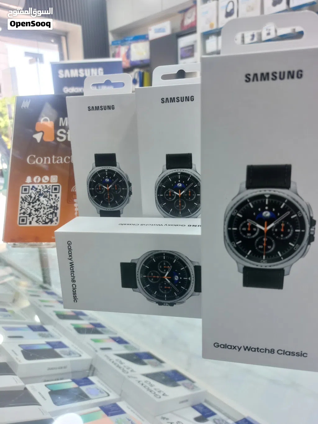 Galaxsy watch 8 classic new جالاكسي واتش 8 كلاسيك جديد