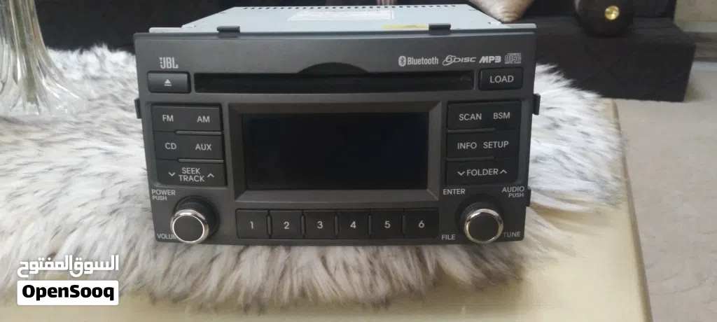 مسجل كيا لوتزي JBL حاجه نظيفة 6 دسكات وبلوثوث و USB بالضمانه