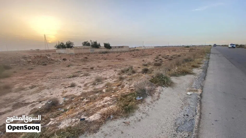 3345متر في جروثة طريق طرابلس شهادة عقارية