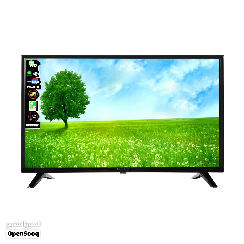 شاشة جيباس سمارت 32 بوصة Geepas 32 HD Smart LED TV