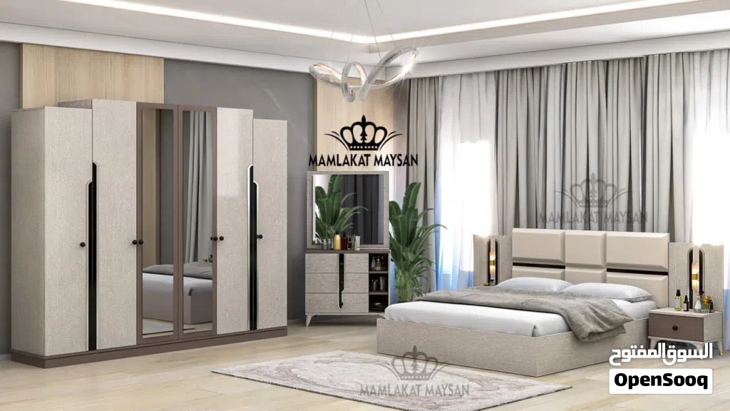 غرف نوم تركيه خمس قطع