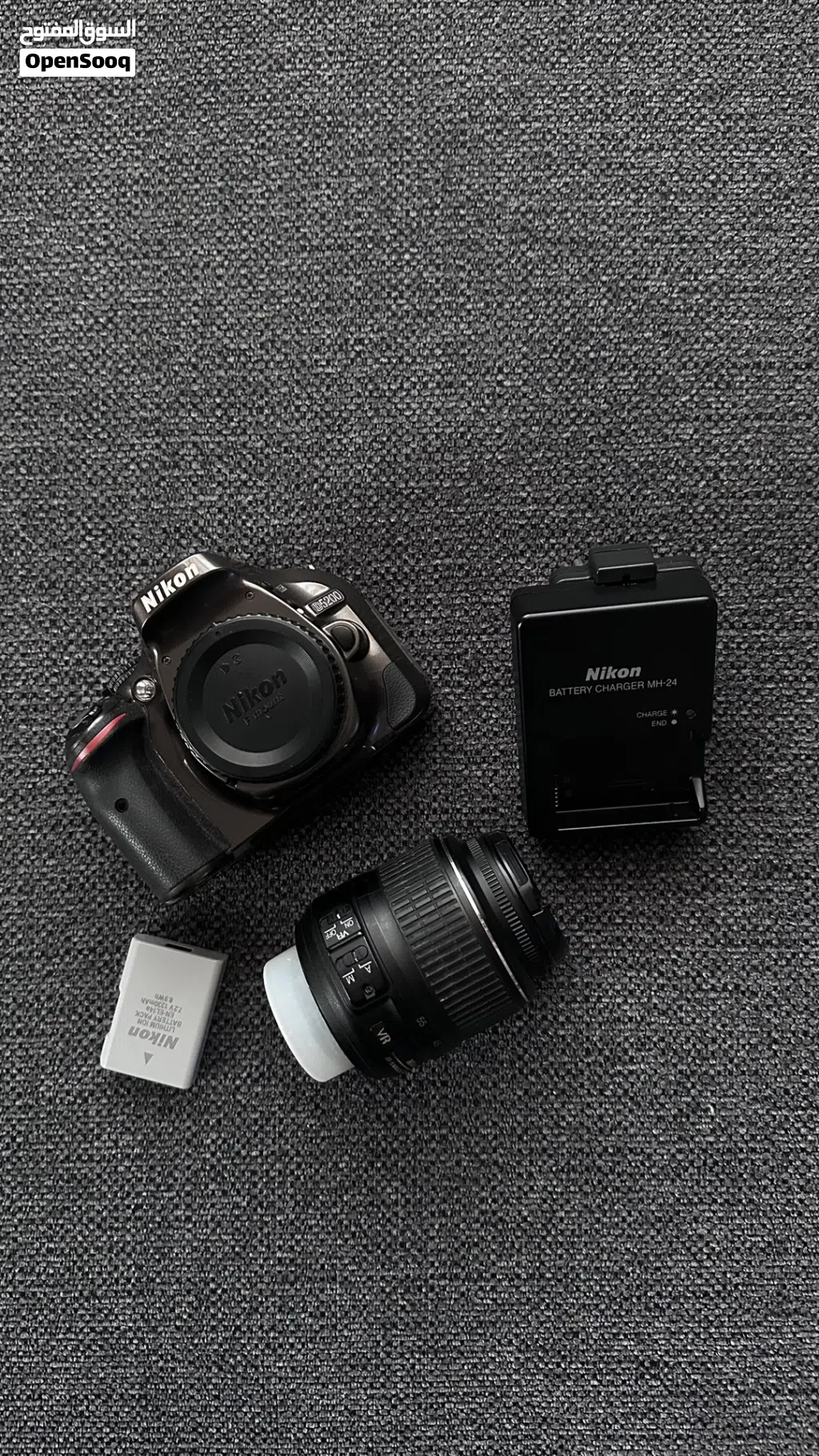 Nikon cameras -D5200 With lenses