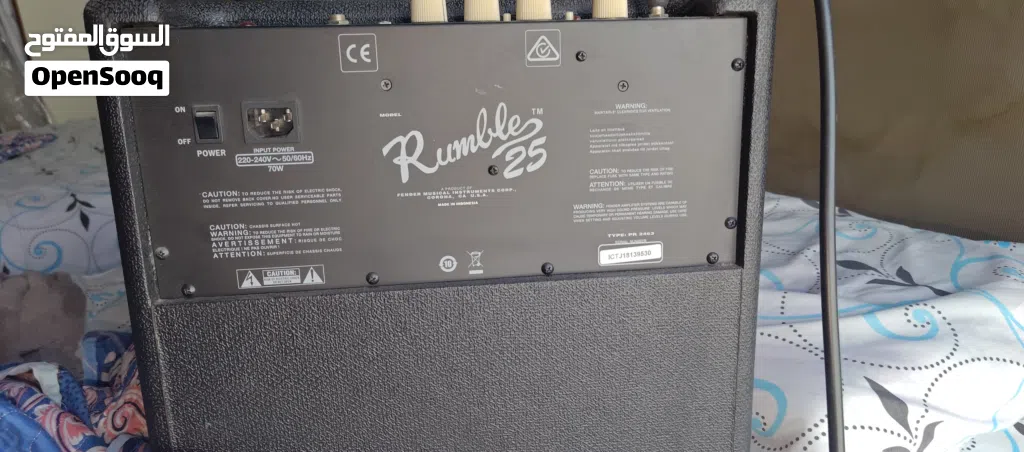 Fender Rumble 25 Bass Amplifier – Excellent Condition