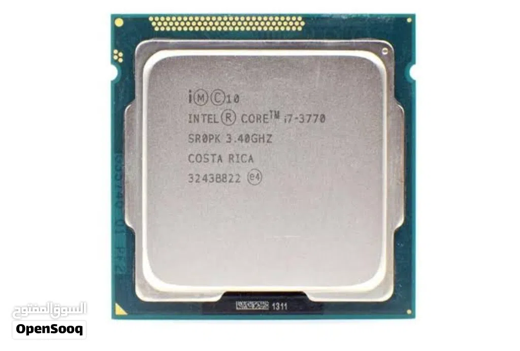 معالج i7 3770 مع مذربورد بسعر مرتب