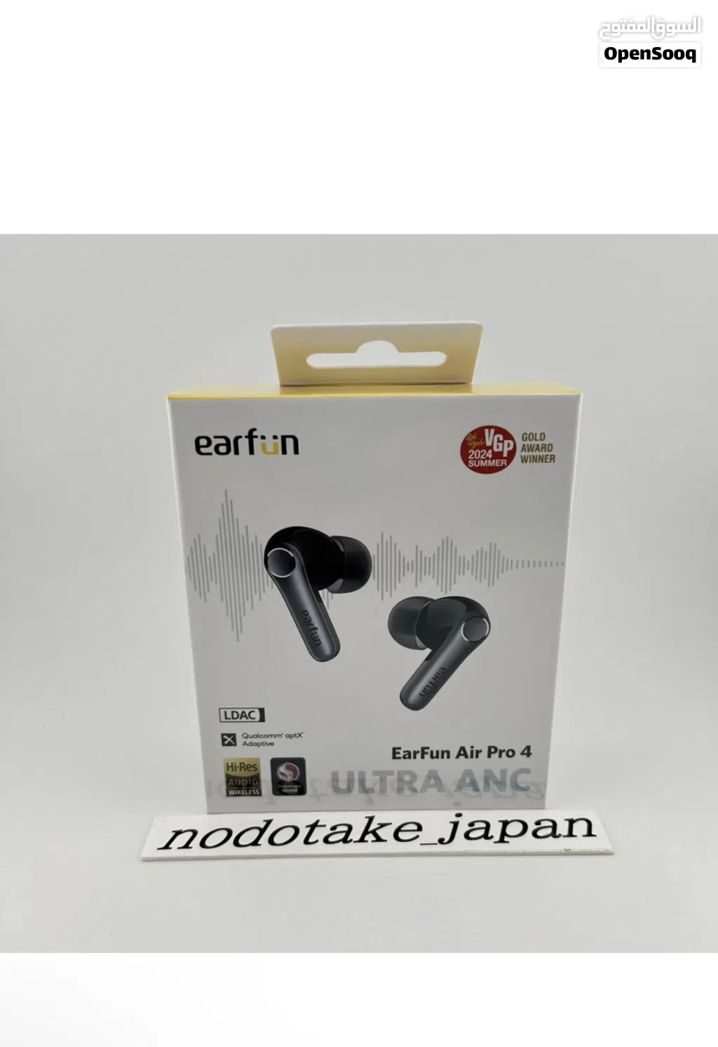 سماعة EarFun Air Pro 4 الأصلية - أحدث إصدار (جديدة) عزل ضوضاء فائق و Hi-Res