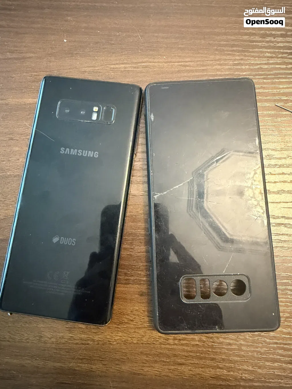 Samsung note 8 تلفون مستعمل مع بعض الملاحظات